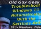 Troubleshoot Windows 10 Automatically with Settings App