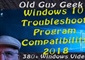 Window 10 - No Compatibility Tab? The 2018 Fix