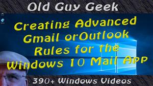 Create Advanced Gmail or Outlook Rules for Windows 10 Mail App