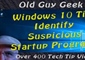 Identify Suspicious Programs in Windows 10 Startup