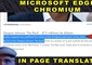 Microsoft Edge Chromium - Translate Selected Text Without Leaving...