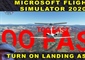 Flight Simulator 2020 - Crash On Landing? Turn on Landing Assistant!