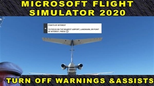 Flight Simulator 2020 - Not a Pilot? Disable on Screen Notifications.