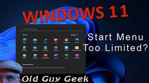 Windows 11 Start Menu - Less Clutter or Less Functionality? You Be the Judge