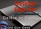 Windows Desktop Edge Bar Search. Delete or Configure?