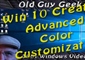 Windows 10 Creator's Update - Custom Colors Now Available