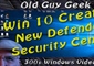 Windows 10 Creator Update - The New Defender Security Center