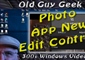 Windows 10 Photo App 2016 New Editing Controls