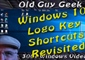 Windows 10 Tip - Windows Logo Key Shortcuts Revisited