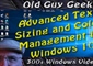 Windows 10 - Advanced Text Sizing And Color Management