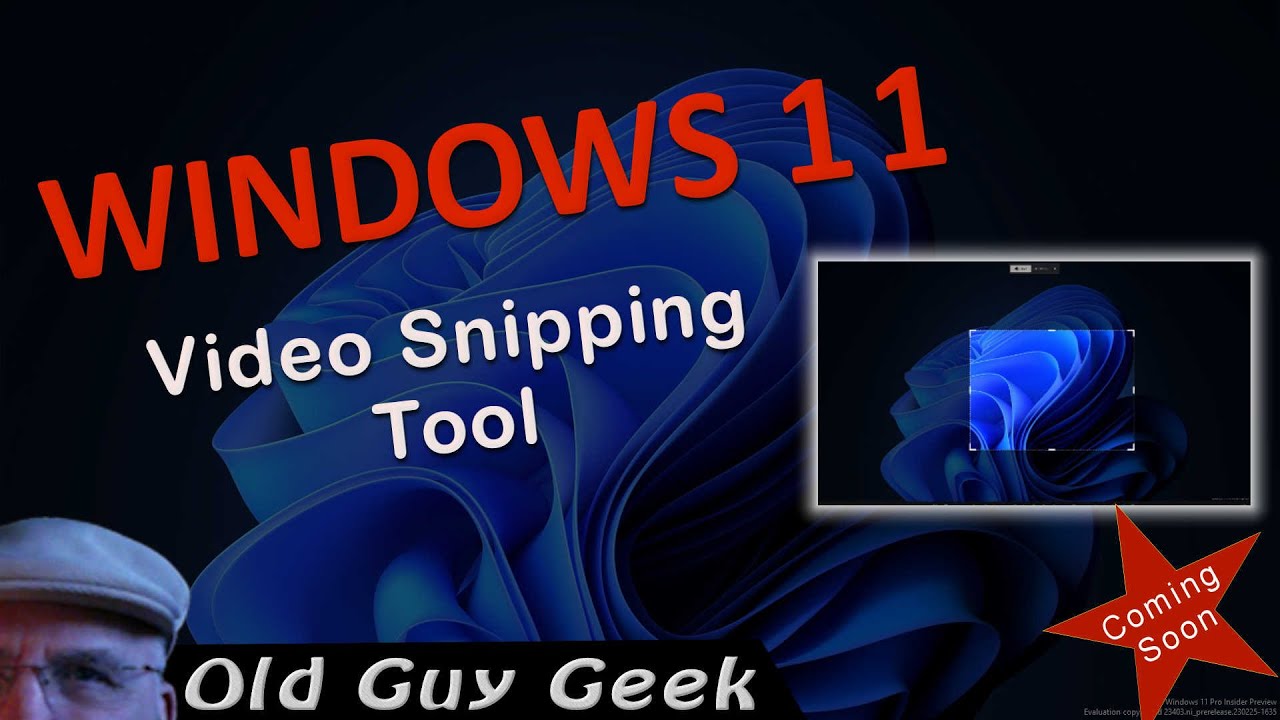 Windows 11 insider new windows video snipping app