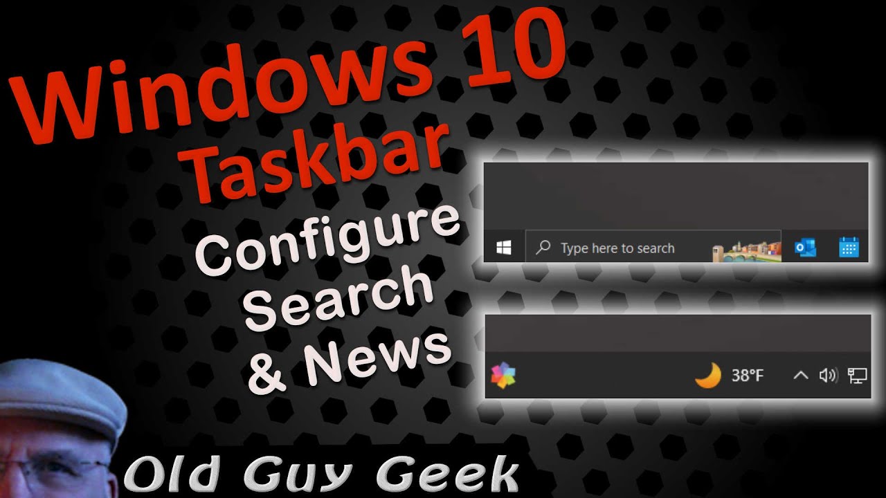 how to add search bar in windows 10 taskbar